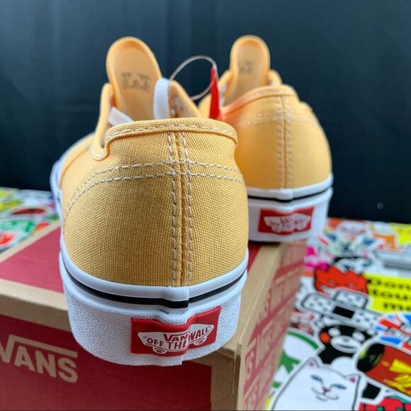 Vans Authentic Light Orange Womens Various Size - Picture 9 of 11